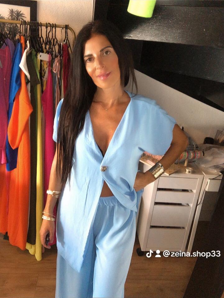 Ensemble Riviera Bleu ciel