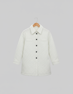 Blouson Matelassé Femme – Coupe Longue Élégante & Légère (Bella Linea)