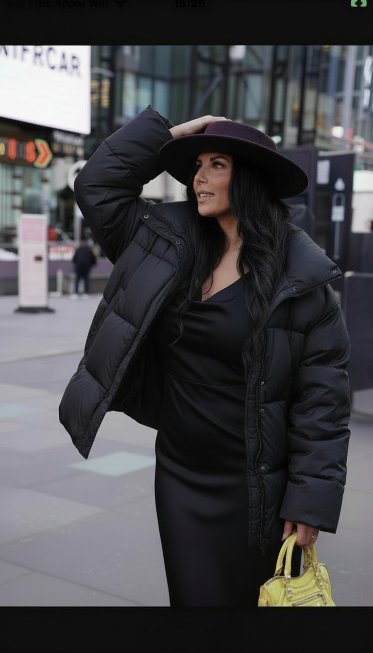 Doudoune Femme Effet Satiné – Chaude, Légère et Chic (Shining Star)