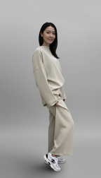 Ensemble velours côtelé Sofia – Casual Chic & Confort