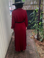 👑✨ Robe-Blazer Victoria Bordeaux – Le Must-Have de la Rentrée