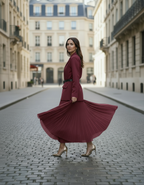 ROBE BLAZER JUPE PLISSE PIECE UNIQUE