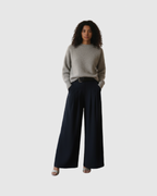 Pantalon Palazzo Taille Haute Femme – Coupe Fluide & Chic