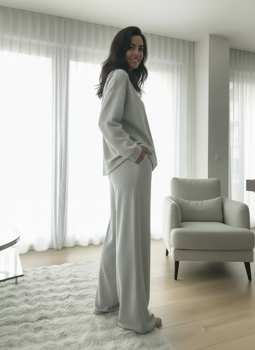 Ensemble Confort Chic – Jogging élégant et confortable