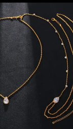 Bijoux de dos Perla couleur Or