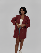 VESTE DE BLAZER OVERSIZE PIECE UNIQUE