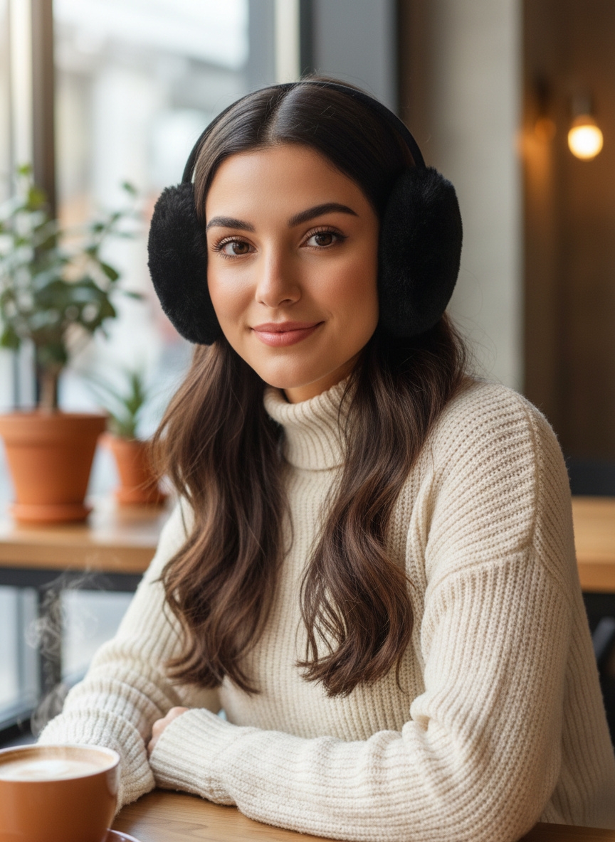 Cache-Oreilles Doux & Chaud – Fausse Fourrure Premium