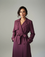 Trench Verona - Prune