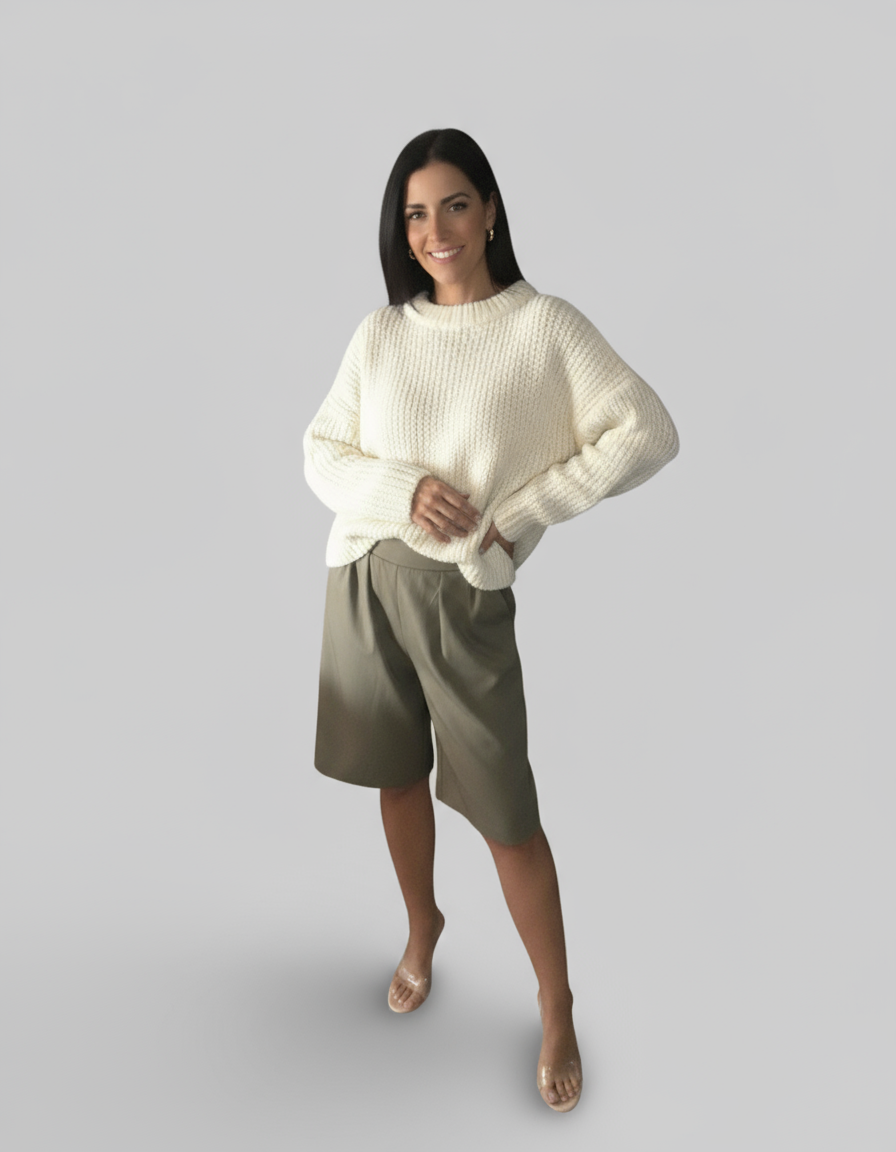 Bermudas Roma - Kaki