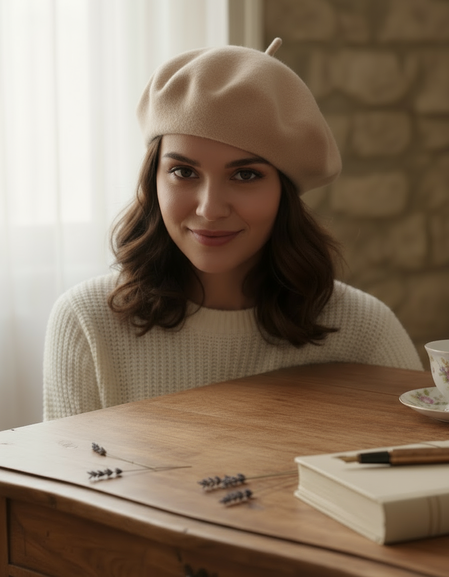 Béret Bella – Laine & Viscose