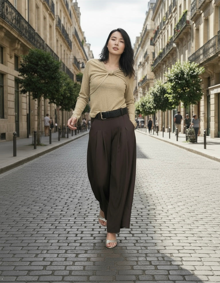 PANTALON PALAZZO PIECE UNIQUE