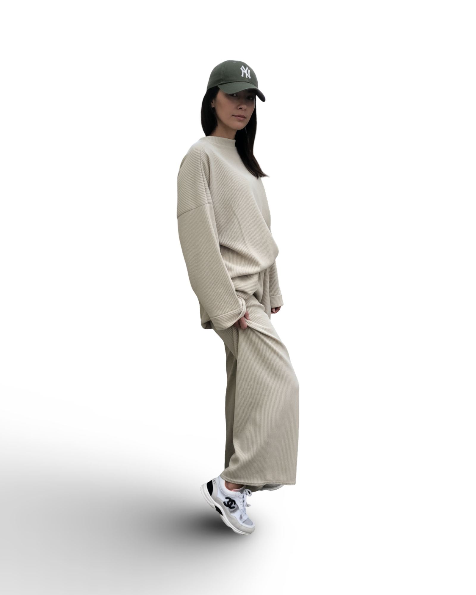 Ensemble velours côtelé Sofia – Casual Chic & Confort