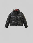 Doudoune chaude effet satiné