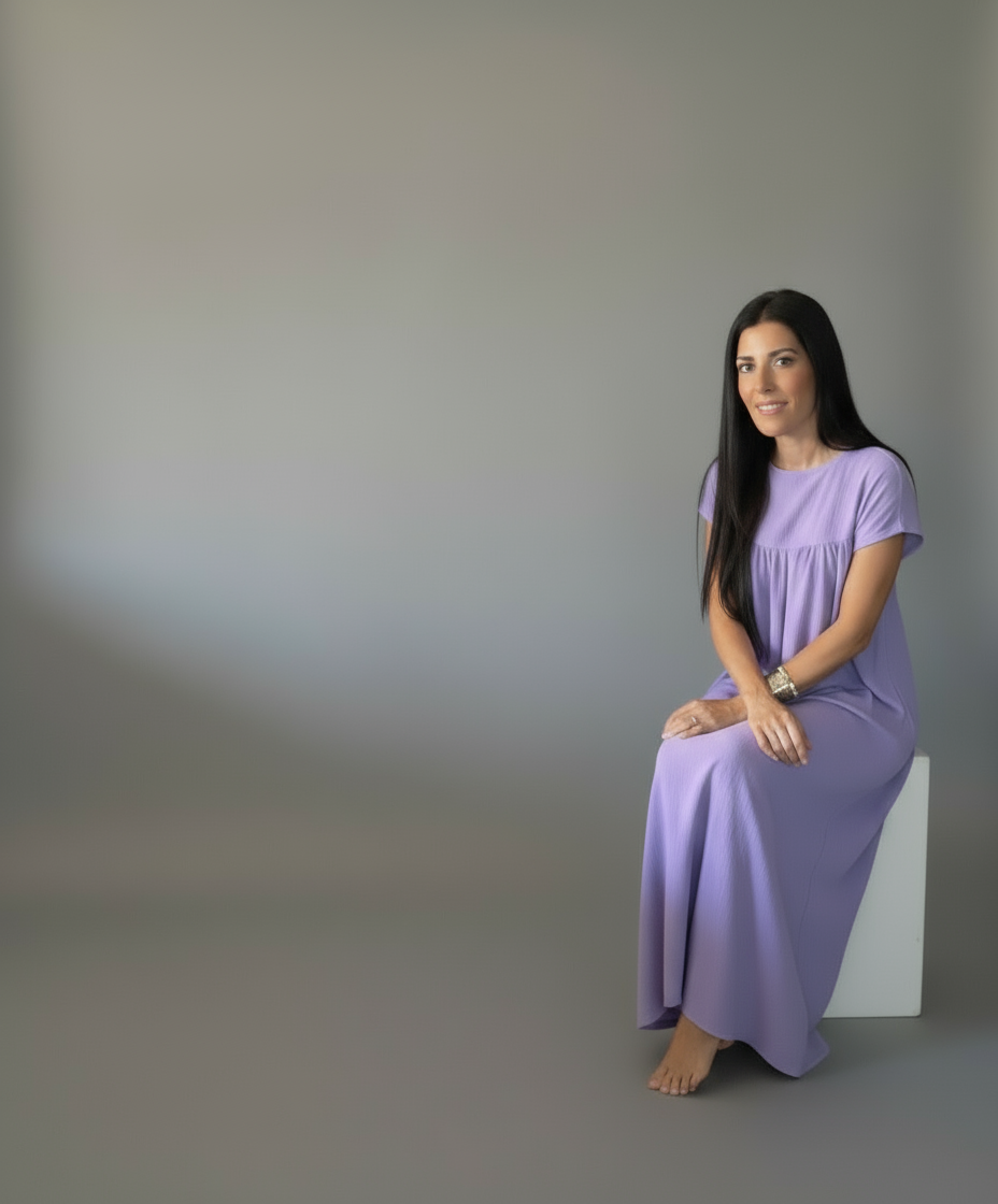 Robe Bella Semplice Lilas