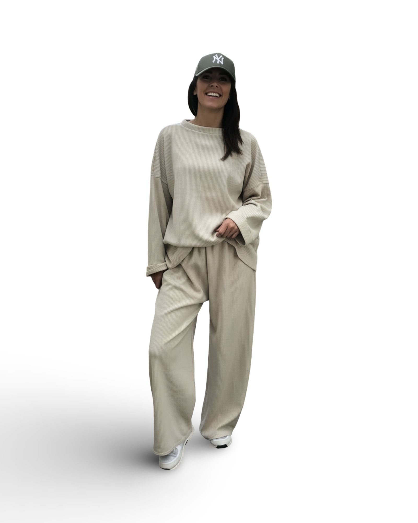 Ensemble velours côtelé Sofia – Casual Chic & Confort