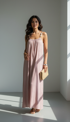 Robe Sorrento - Rose poudré