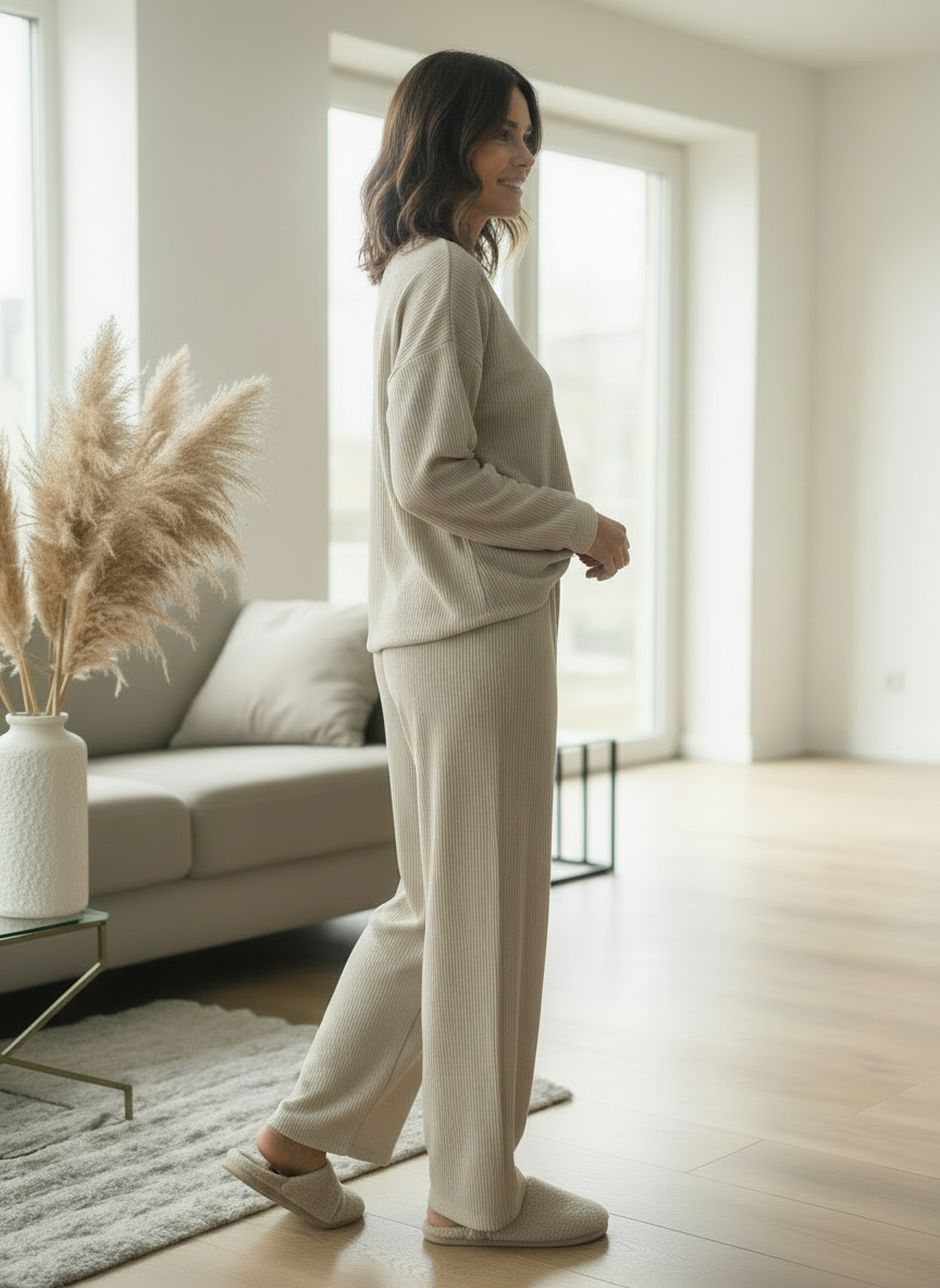 Ensemble velours côtelé Sofia – Casual Chic & Confort