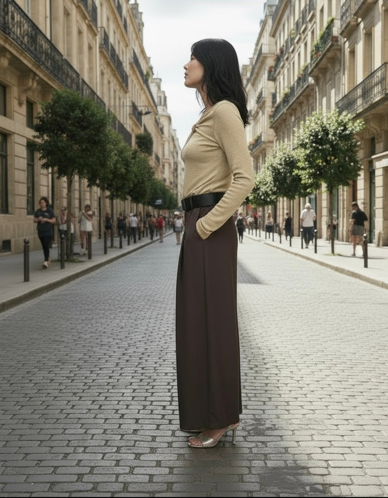 PANTALON PALAZZO PIECE UNIQUE