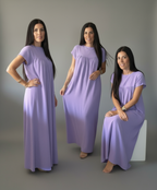 Robe Bella Semplice Lilas