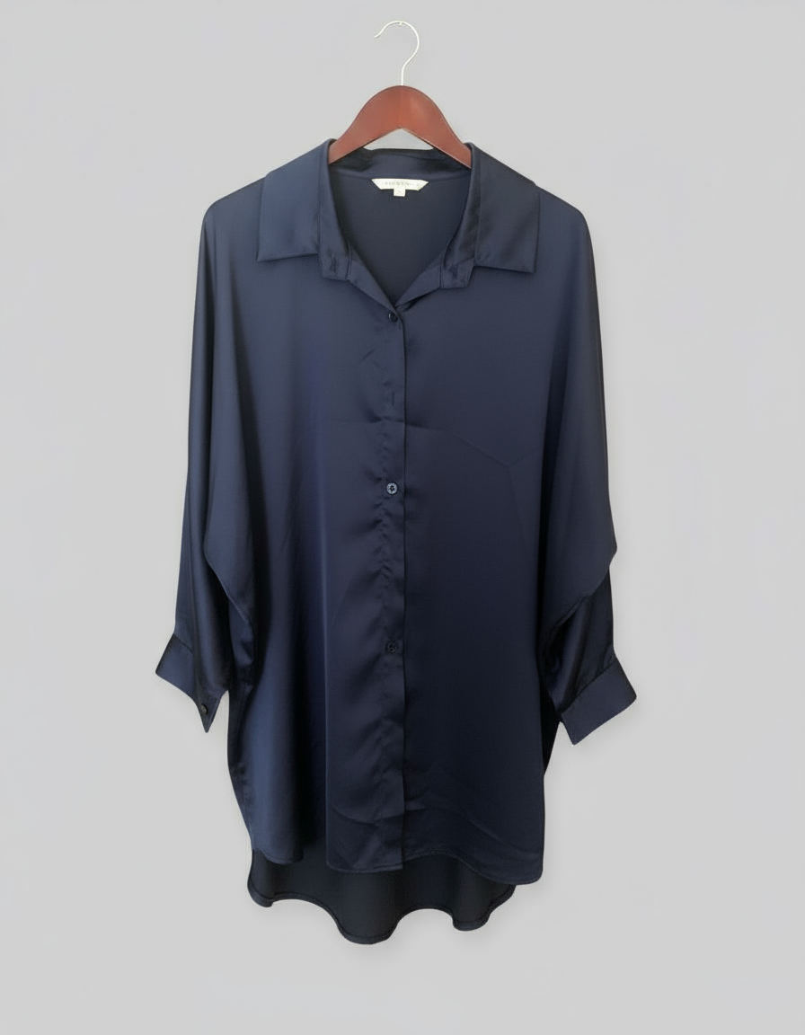 Chemise Serena longue satin