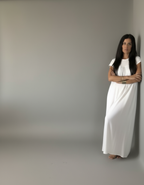 Robe Bella Semplice Blanc