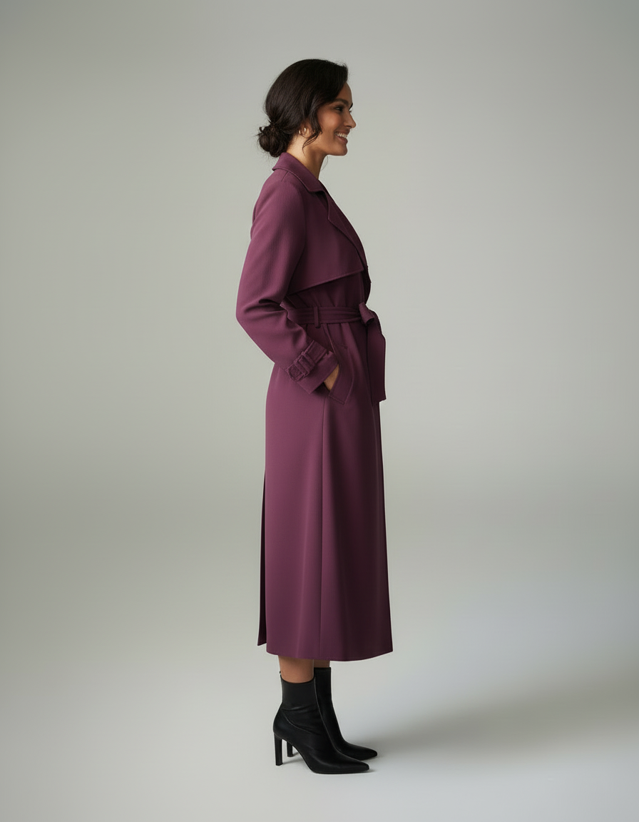 Trench Verona - Prune