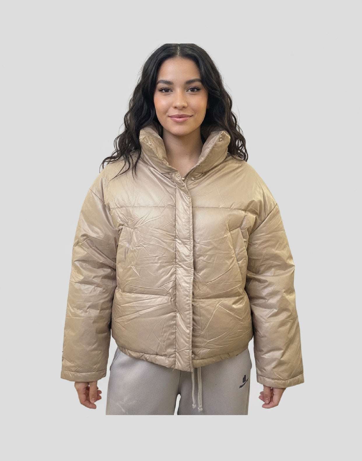 Doudoune Femme Effet Satiné – Chaude, Légère et Chic (Shining Star)