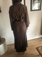 👑✨ Robe-Blazer Victoria Chocolat – Le Must-Have de la Rentrée