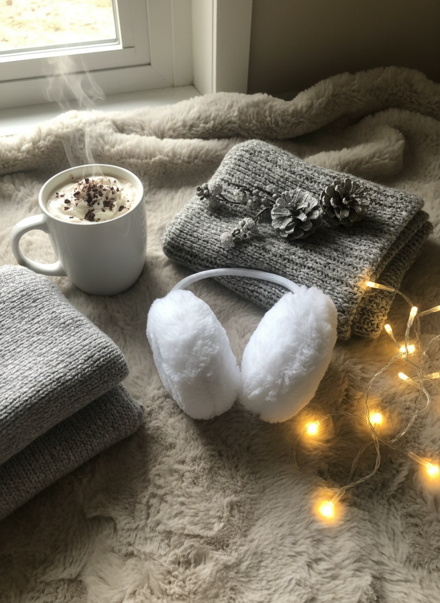 Cache-Oreilles Doux & Chaud – Fausse Fourrure Premium