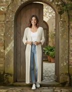 Gilet Mare Bella - L'indispensable Bohéme Chic Beige