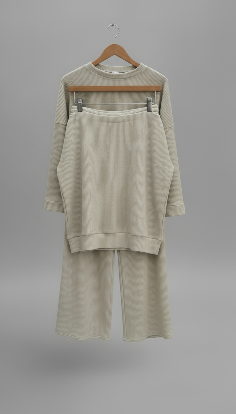 Ensemble velours côtelé Sofia – Casual Chic & Confort