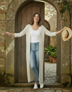 Gilet Mare Bella - L'indispensable Bohéme Chic Beige