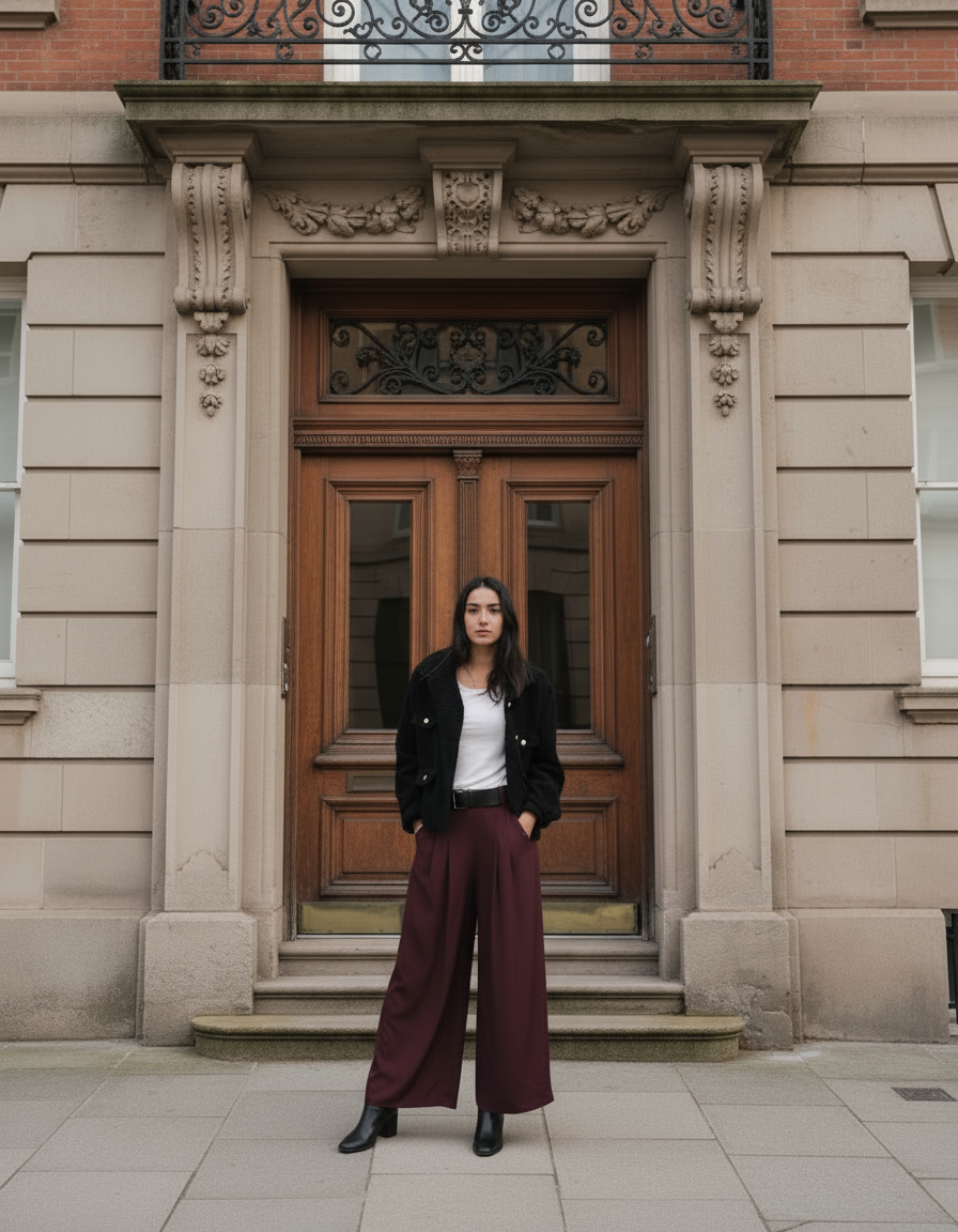 PANTALON PALAZZO PIECE UNIQUE