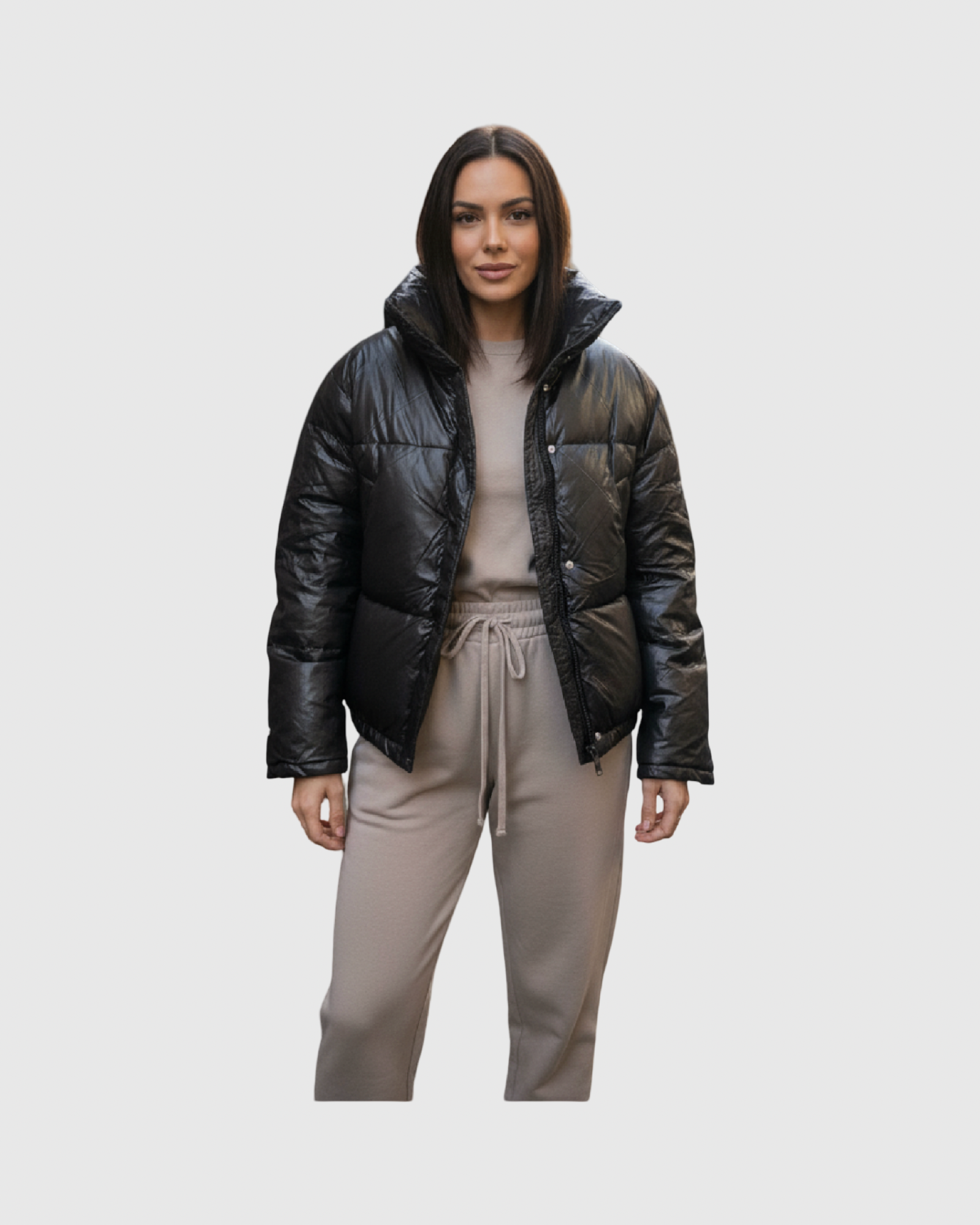 Doudoune Femme Effet Satiné – Chaude, Légère et Chic (Shining Star)