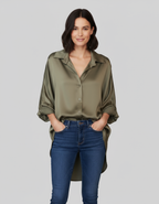 Chemise Serena longue satin