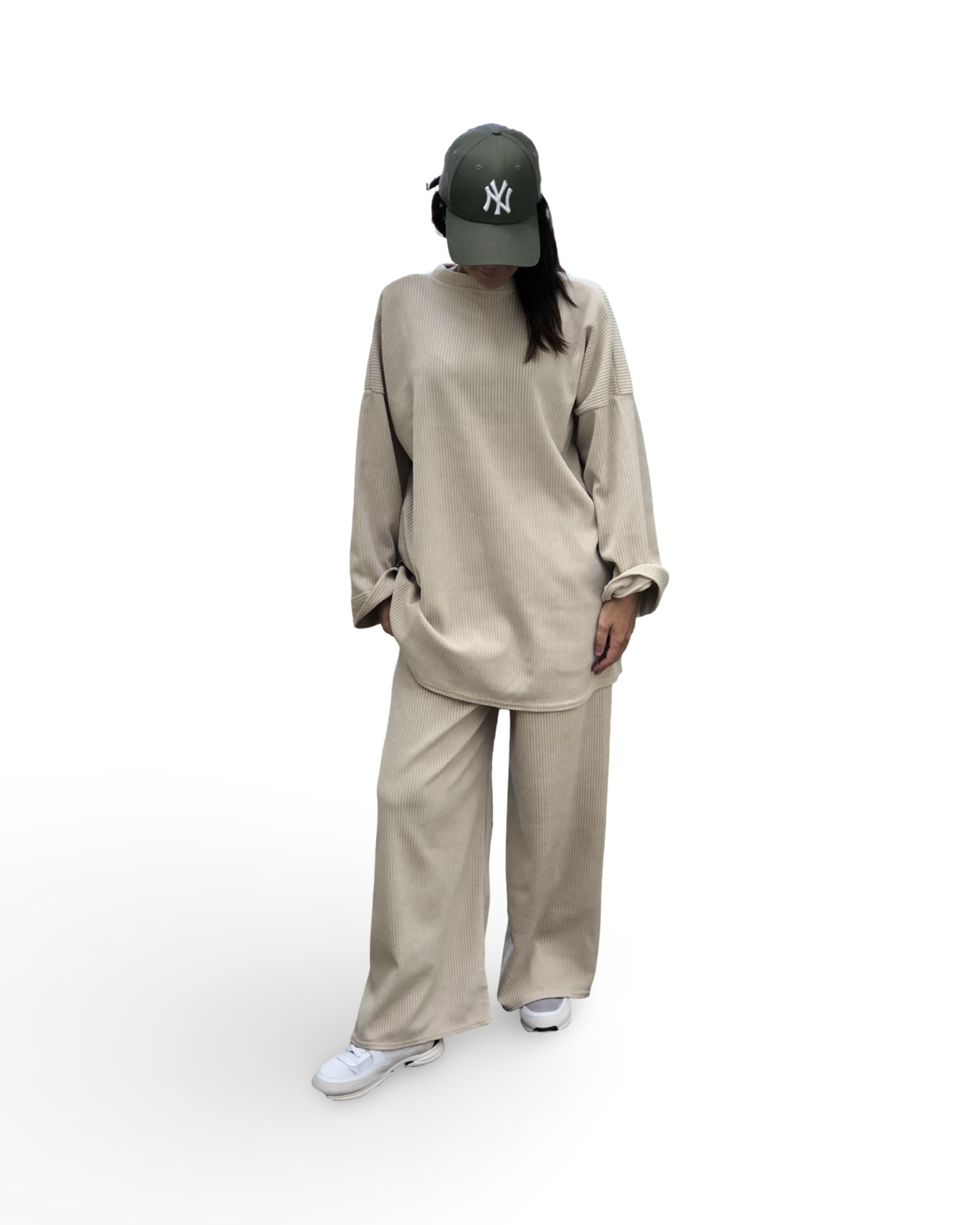 Ensemble velours côtelé Sofia – Casual Chic & Confort