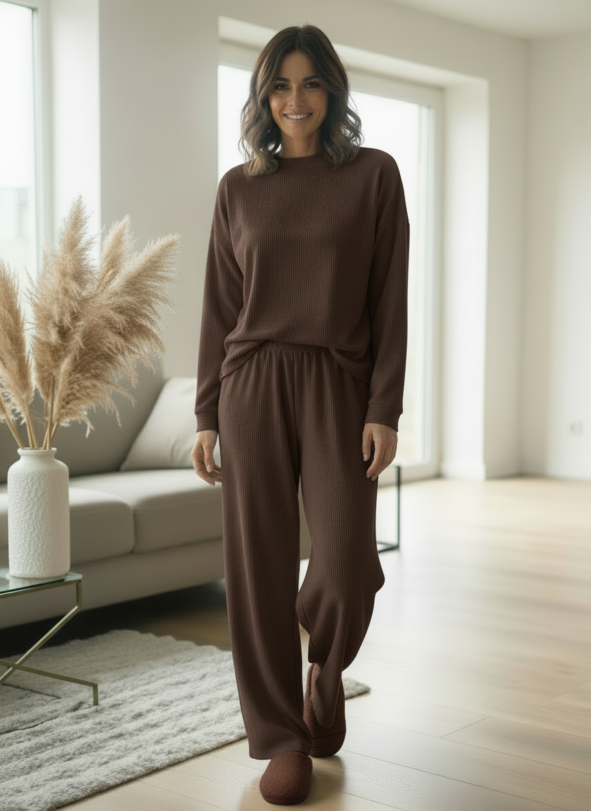 Ensemble velours côtelé Sofia – Casual Chic & Confort