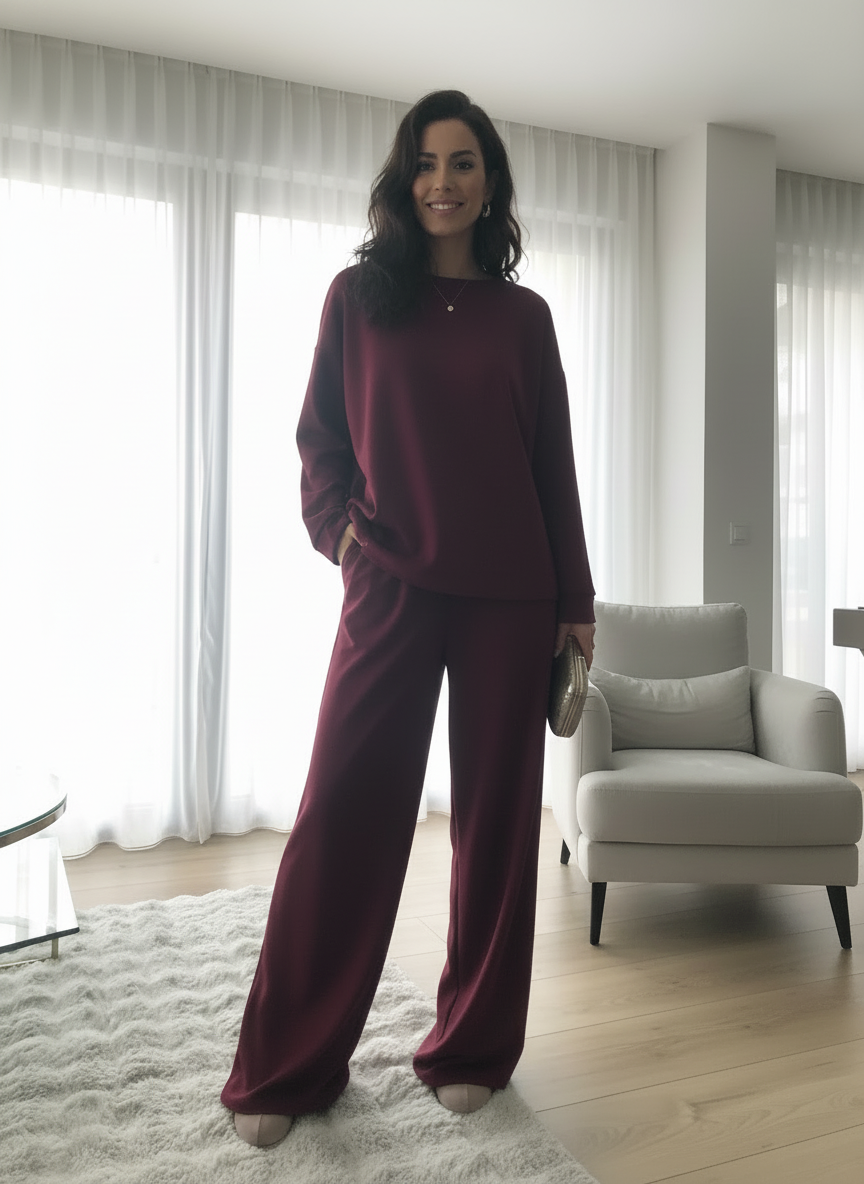 Ensemble Confort Chic – Jogging élégant et confortable
