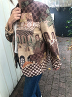 👑✨ Blazer Maharani – Création Exclusive Dolce Vita chocolat