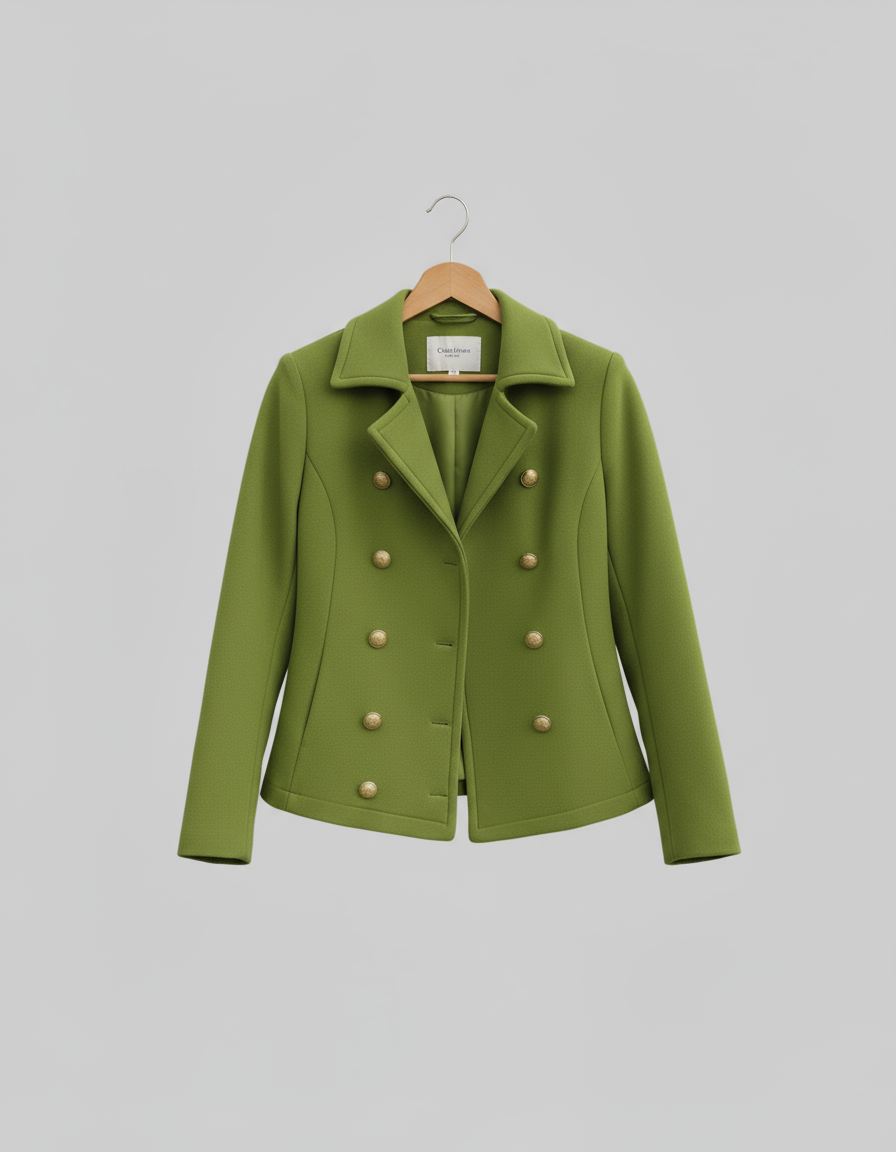 CABAN COURT BOUTONS DORE PIECE UNIQUE