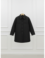 Blouson Matelassé Femme – Coupe Longue Élégante & Légère (Bella Linea)