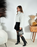 La doudoune Courchevel Glam est LA pièce scintillante de cet hiver.