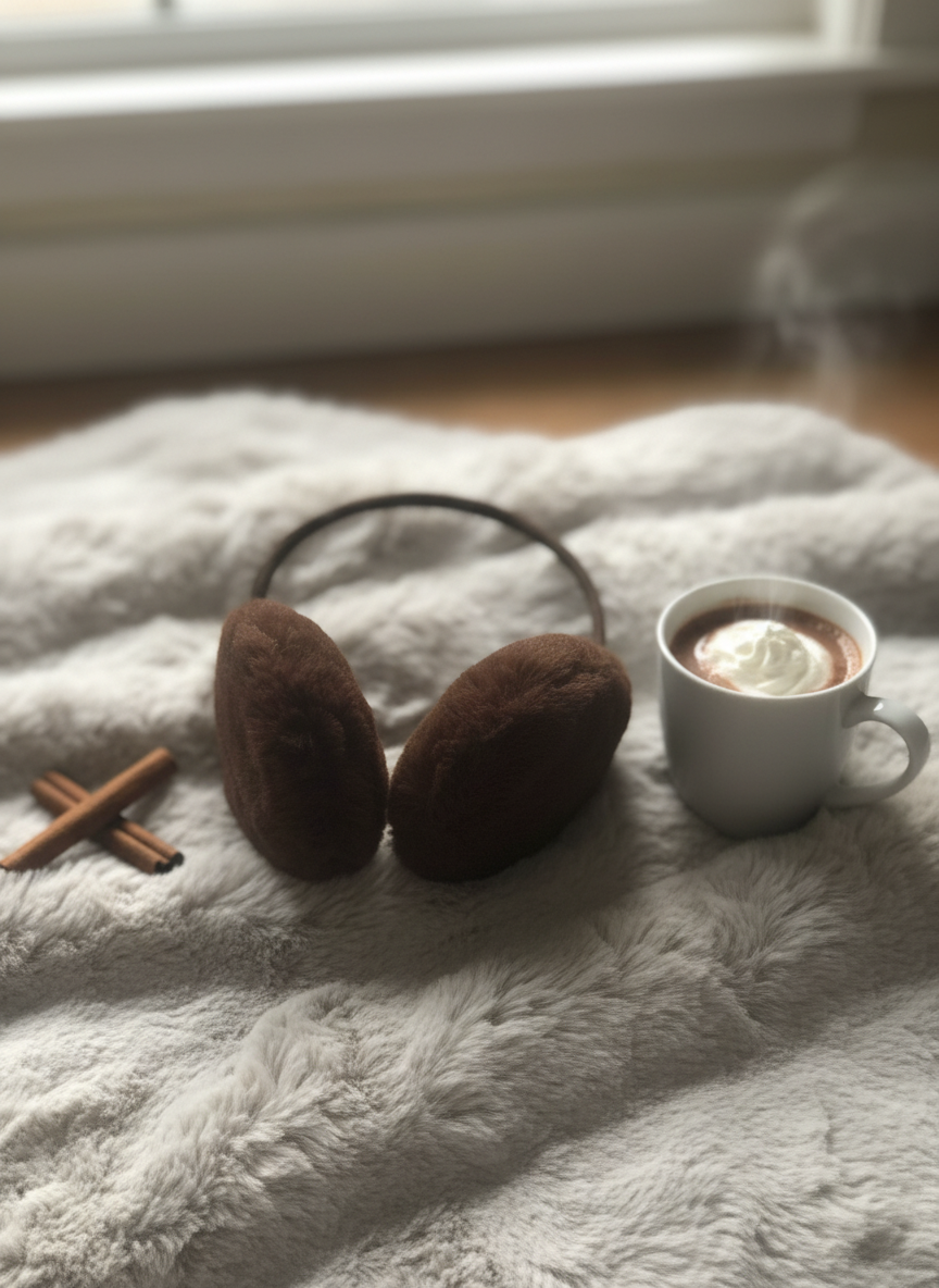 Cache-Oreilles Doux & Chaud – Fausse Fourrure Premium