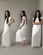 Robe Bella Semplice Blanc