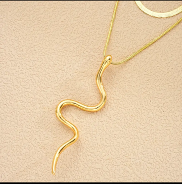 Collier Sahara - Eclat Doré & Elégance Torsadée