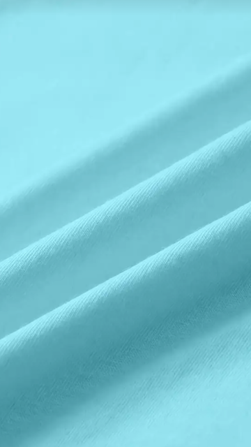T- Shirt Soleil - Bleu turquoise