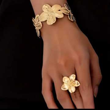 Shamsa - bracelet + bague