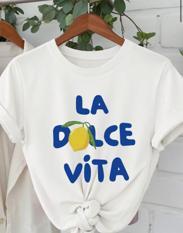 La Dolce Vita T- Shirt  - Esprit Méditerranéen