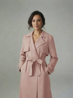 Trench Verona - Rose poudré